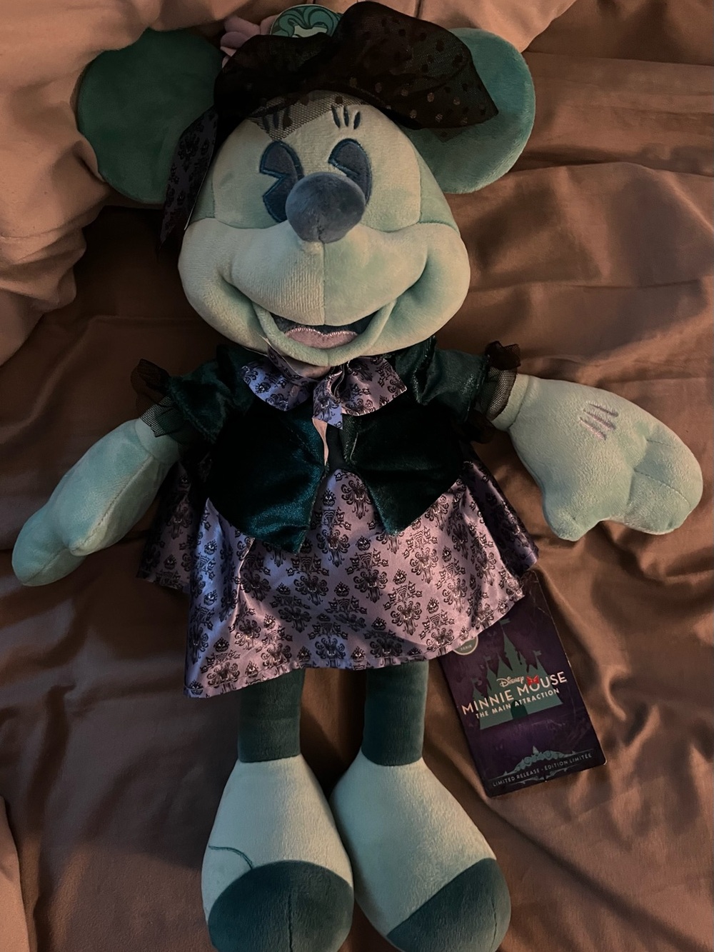The Main Attraction Minnie Mouse 💜💚
The Haunted Mansion 10/12